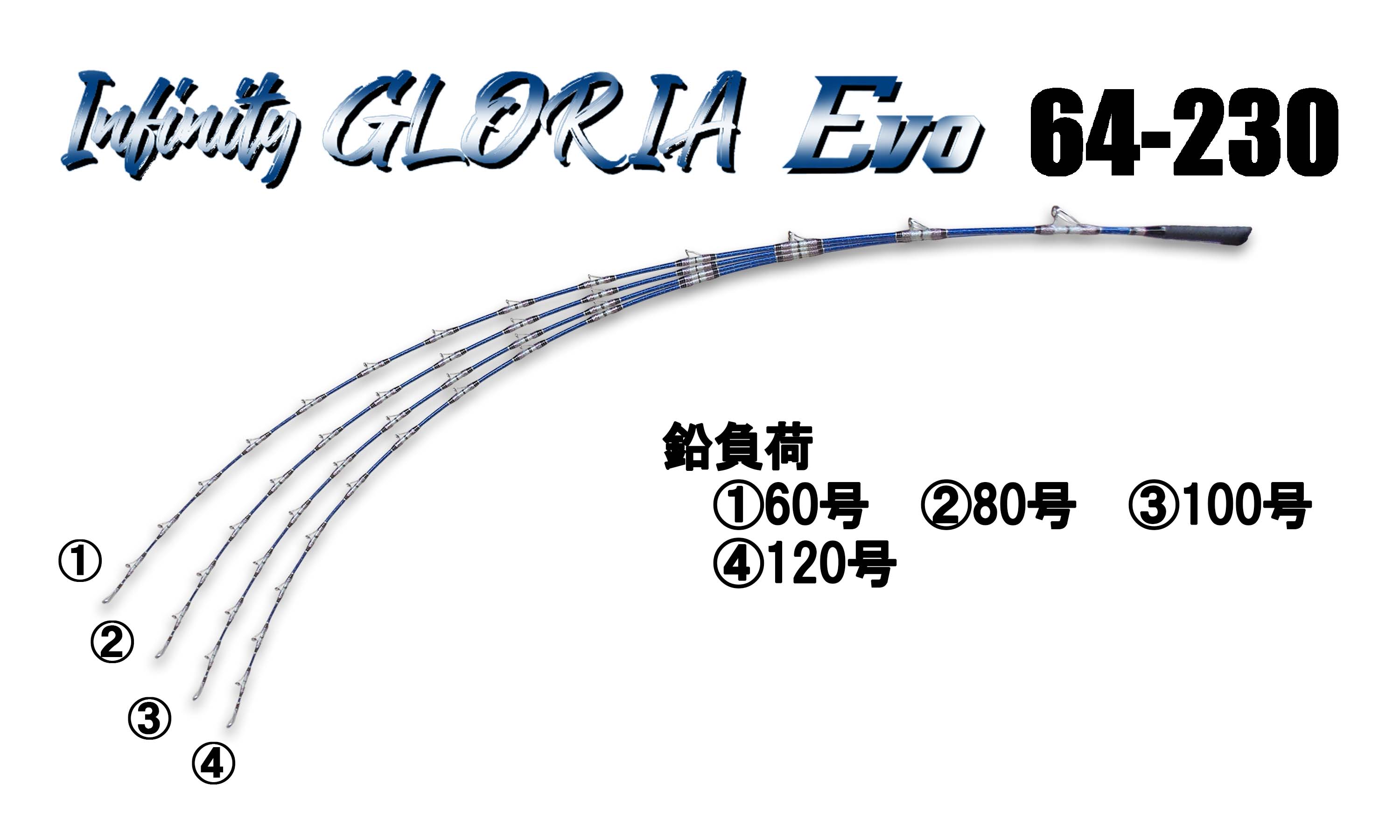 ZEALOT Infinity GLORIA Evo 64シリーズ | （公式）株式会社アマノ釣具